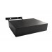 FixtureDisplays® 3PK Black Showcase Display Shelves, Wall Display Floating Shelves Set 18158-BLACK